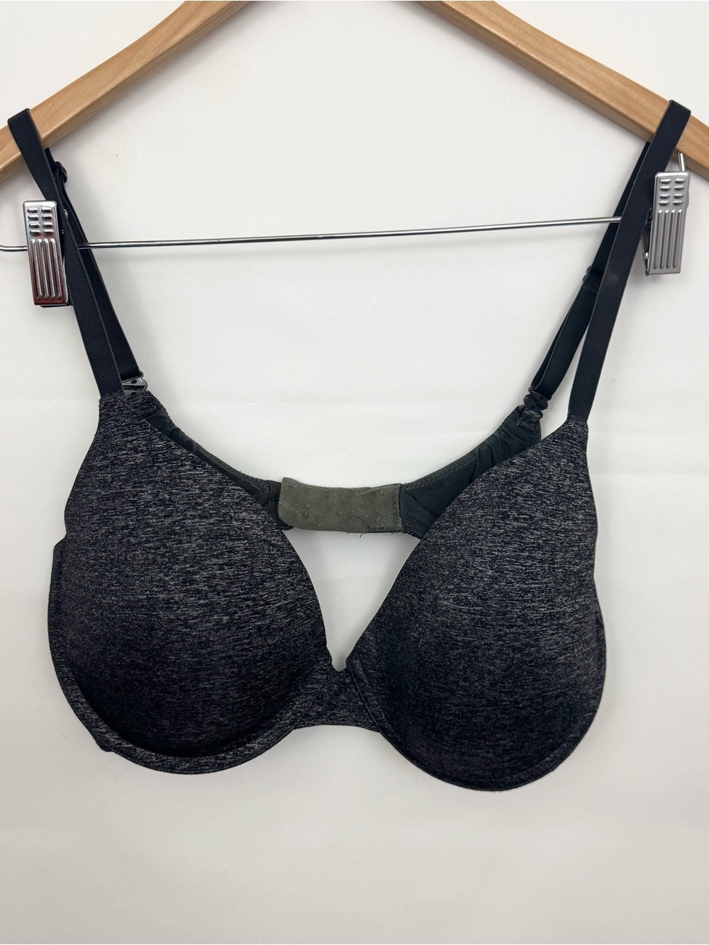 Victoria’s Secret Semi Demi Uplift Dark Heather Gray 36D